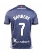 Billige Real Sociedad Ander Barrenetxea #7 Bortedrakt 2025-26 Kortermet